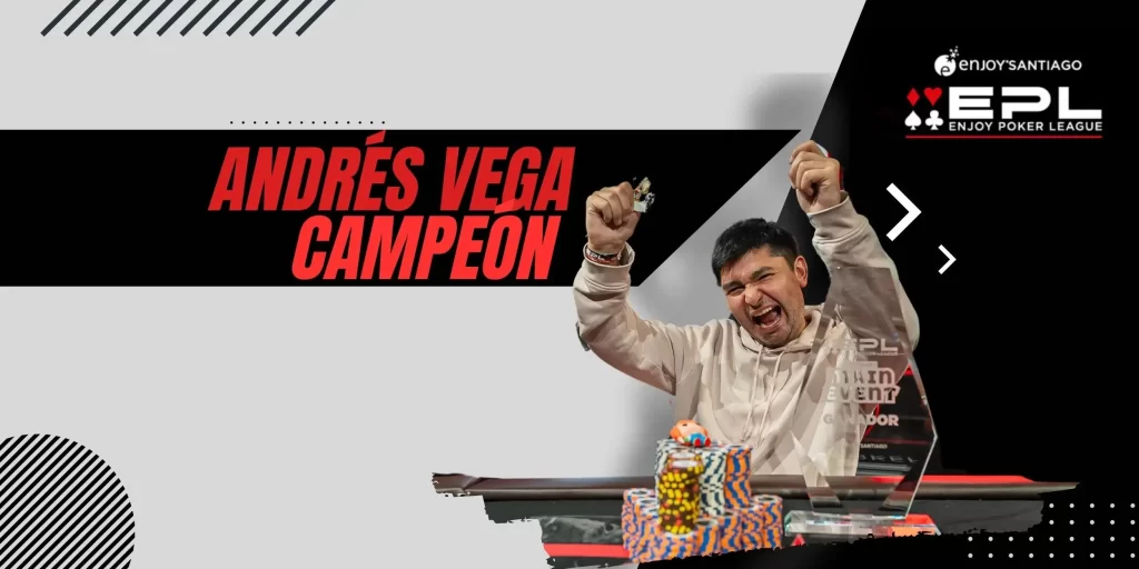 Andrés Vega Campeón EPL